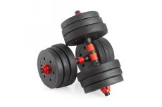 Гантели разборные с грифом, 20 кг (2 шт х 10 кг) VictoryFit VF-DC200